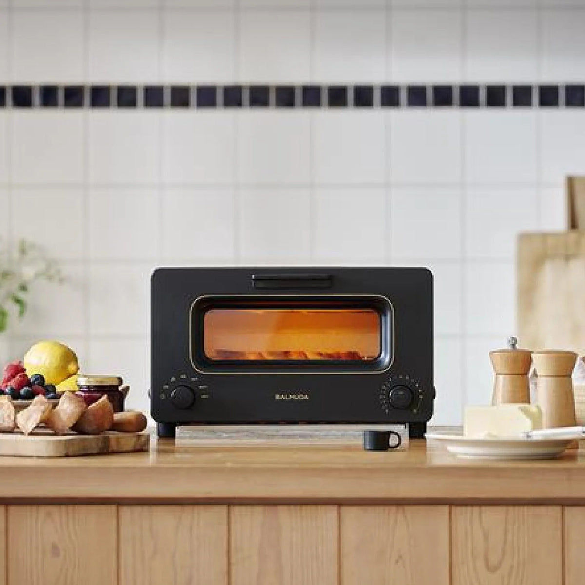 BALMUDA The Toaster | Steam Oven Toaster | 5 Cooking Modes | Precise Heat Control | White