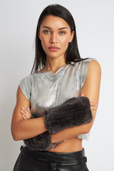Dark Grey Jade Gloves by Retail Agenda