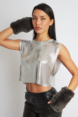 Dark Grey Jade Gloves by Retail Agenda