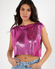 Retail Agenda Daphne Fuchsia Top – Party & Evening Wear