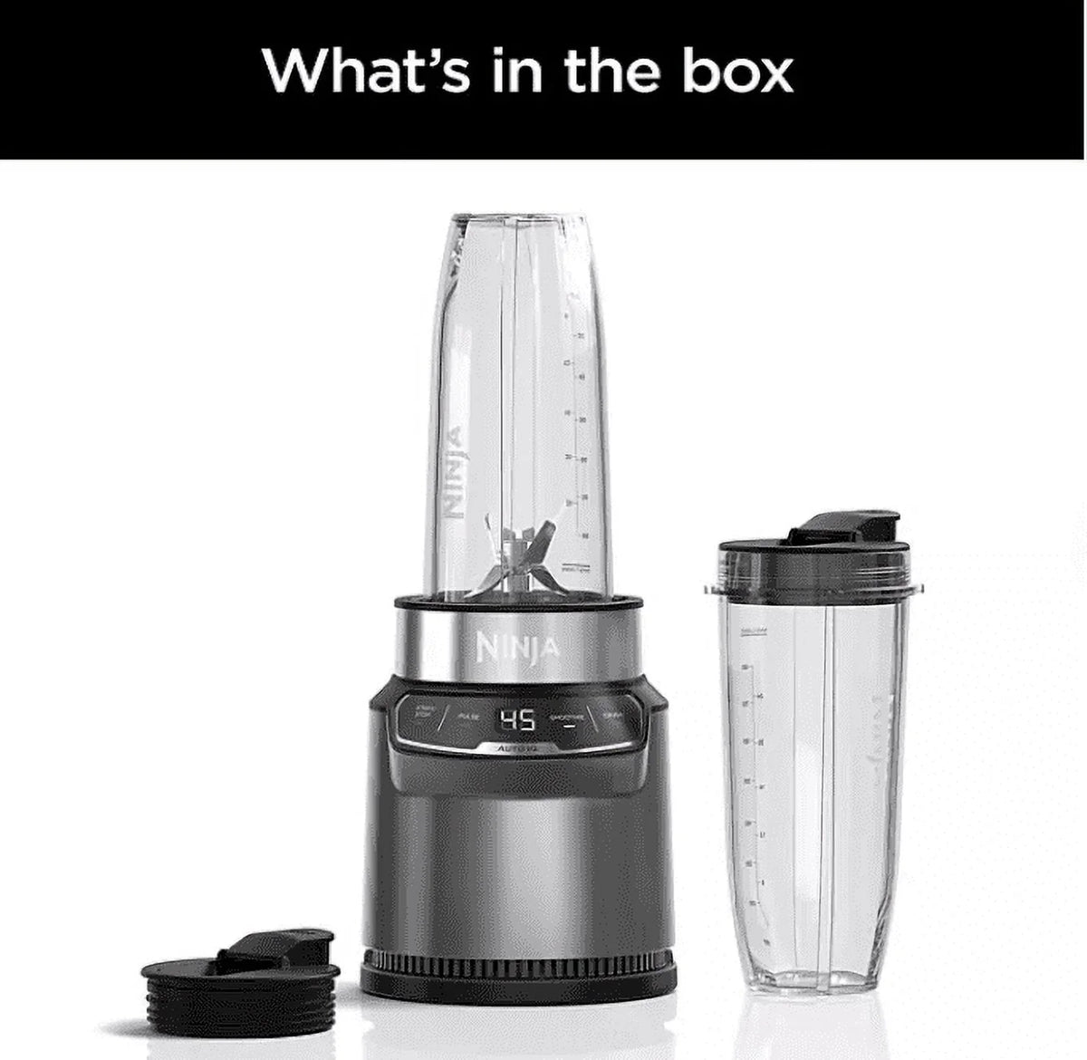 Ninja Nutri-Blender Pro with Auto-iQ, Personal Blender, CL401A