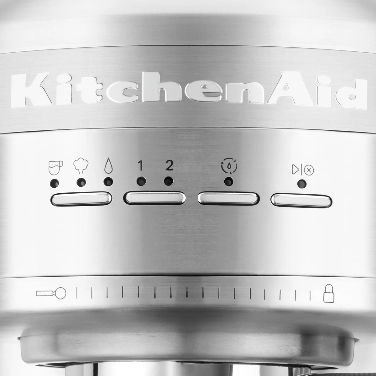 KitchenAid Metal Semi-Automatic Espresso Machine, Empire Red, KES6503