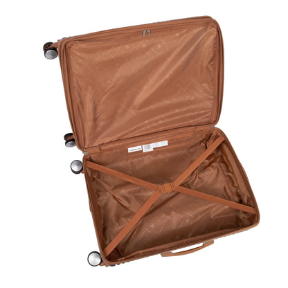 it luggage Replicating 21.5" Hardside Expandable Carry-on Spinner Luggage, Gray