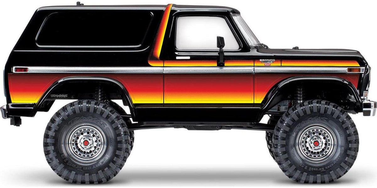 Traxxas 82046-4-SUN Bronco Ranger XLT TRX-4 1/10 Scale and Trail Crawler Truck