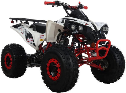 X-Pro Brand New 125cc Gas ATV, Automatic Transmission w/Reverse Electric Start Big 19"/18" Tires
