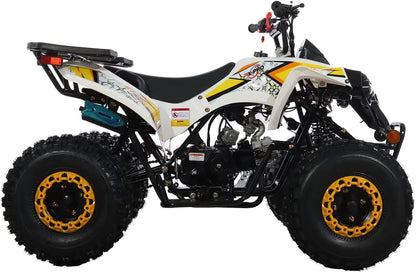 X-Pro Brand New 125cc Gas ATV, Automatic Transmission w/Reverse Electric Start Big 19"/18" Tires