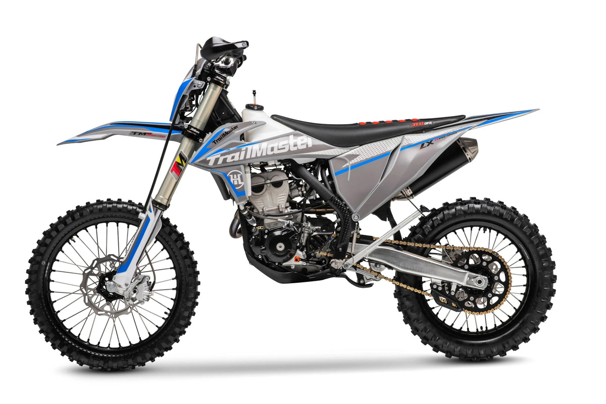 Trailmaster JHL Pro-Series High-Performance LX300 PRO Racing Ready Mid-Size Electric Start Dirt Bike (Red)
