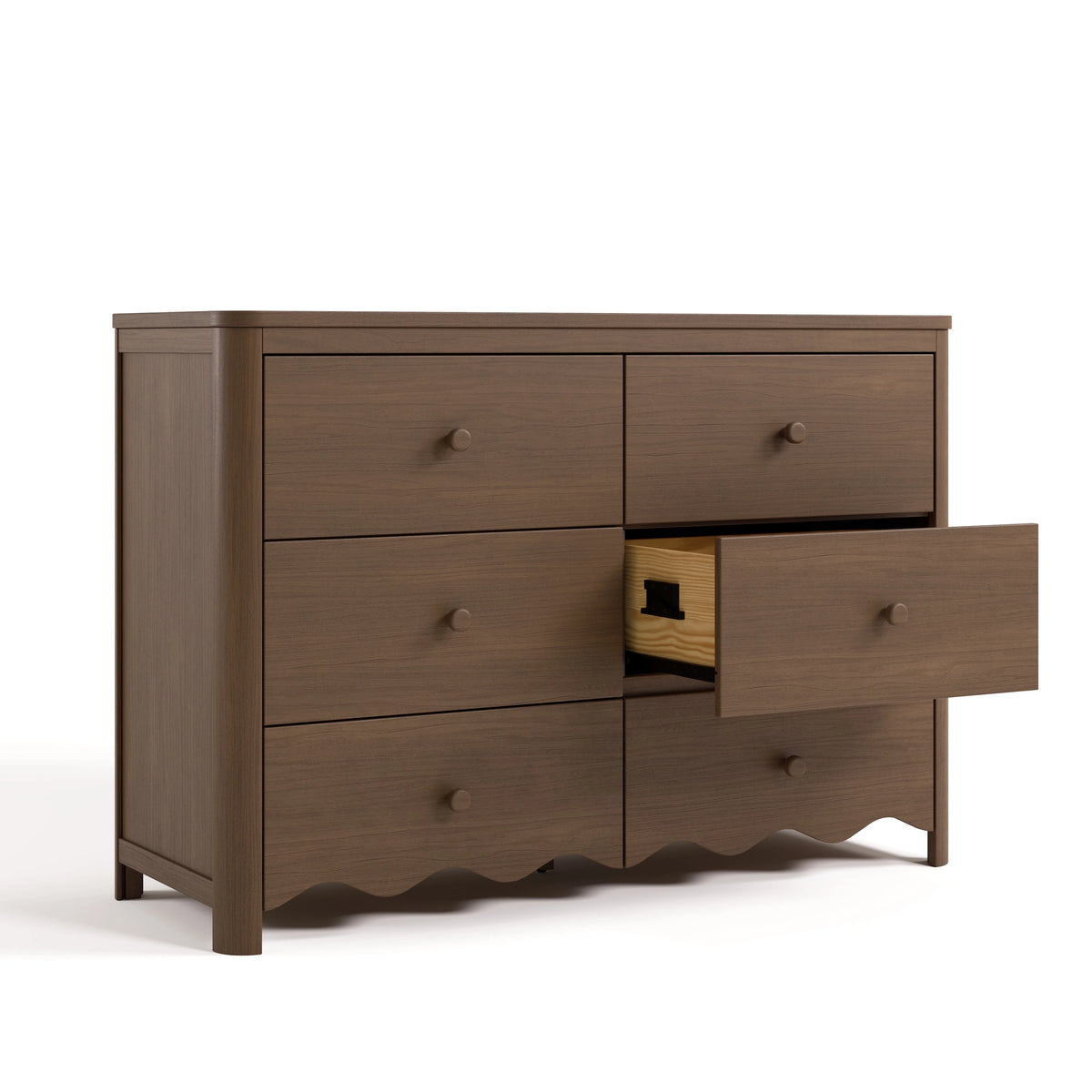 Storkcraft Casablanca 6 Drawer Nursery Dresser, Sage