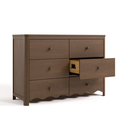 Storkcraft Casablanca 6 Drawer Nursery Dresser, Sage