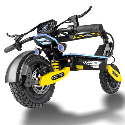 Off Road Electric Scooter for Adults, 1200W Motor Fast E Scooter, Up to 28MPH Top Speed & 20Miles Long Range, 11" Off-Road Tires, 330lbs MAX Load, Foldable