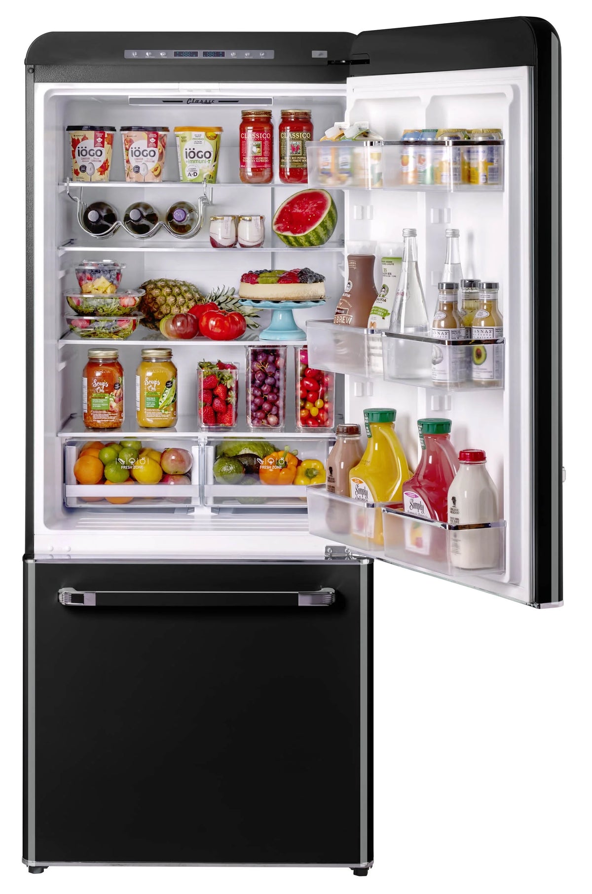 Unique Appliances Ugp-510L Ac Classic Retro 30" Wide 17.7 Cu. Ft. Energy Star Certified