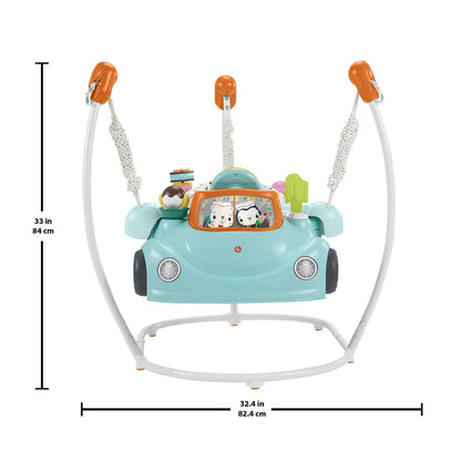 Fisher-Price 2-in-1 Sweet Ride Jumperoo Activity Center &amp; Learning Toy for Infant and Toddler