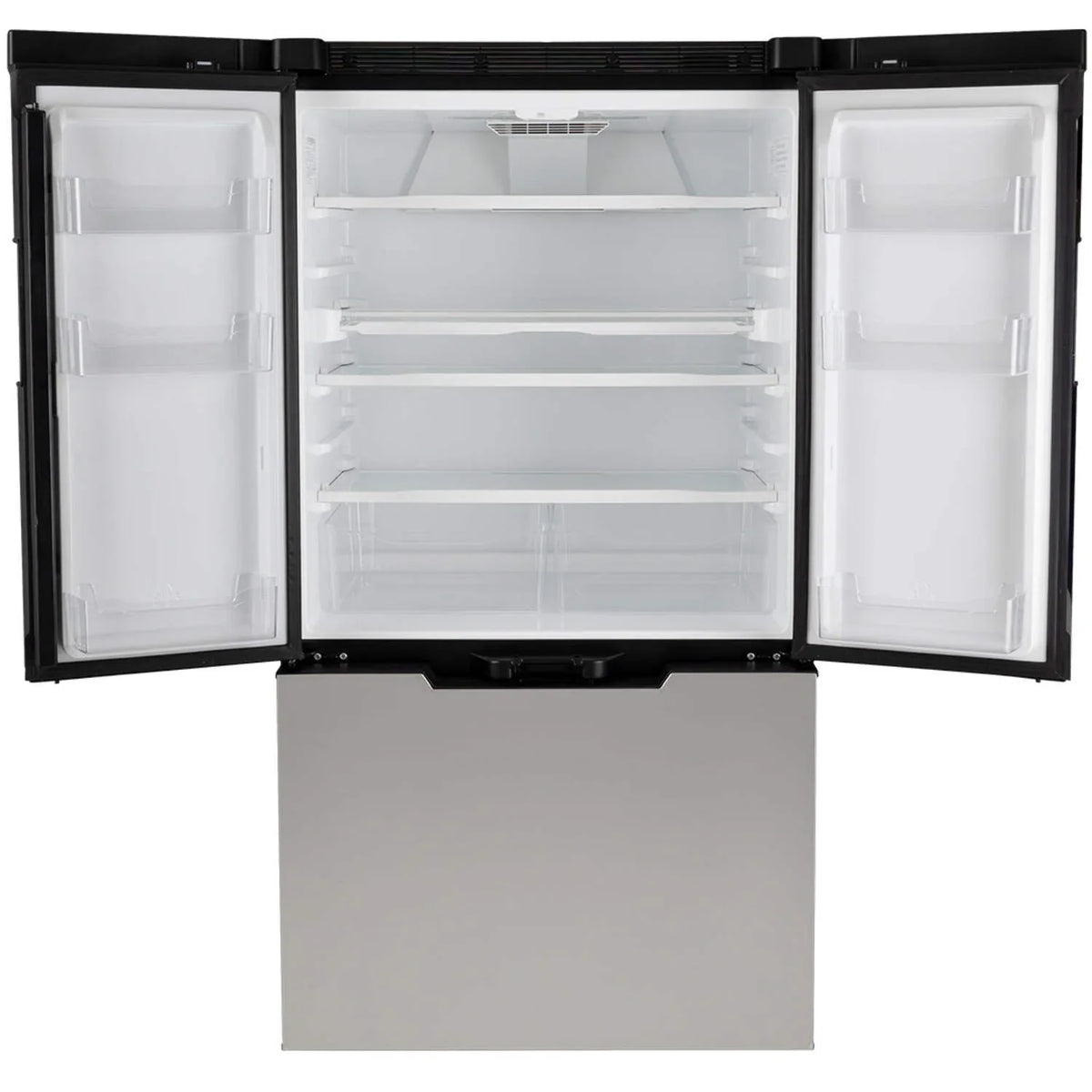 NORCOLD INC N20DCSS Polar Elite N20DC Stainless Steel DC Compressor RV Refrigerator with French Doors - 20 cu. ft.
