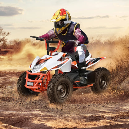 Aoemoe 500W Ride-On Racer �C 15mph Speed, 36V Battery, 45�C60 Min Play, Blue