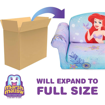 Marshmallow Furniture 2 Pack 2-in-1 Flip Open Foam Sofa Bed, Toy Story 4