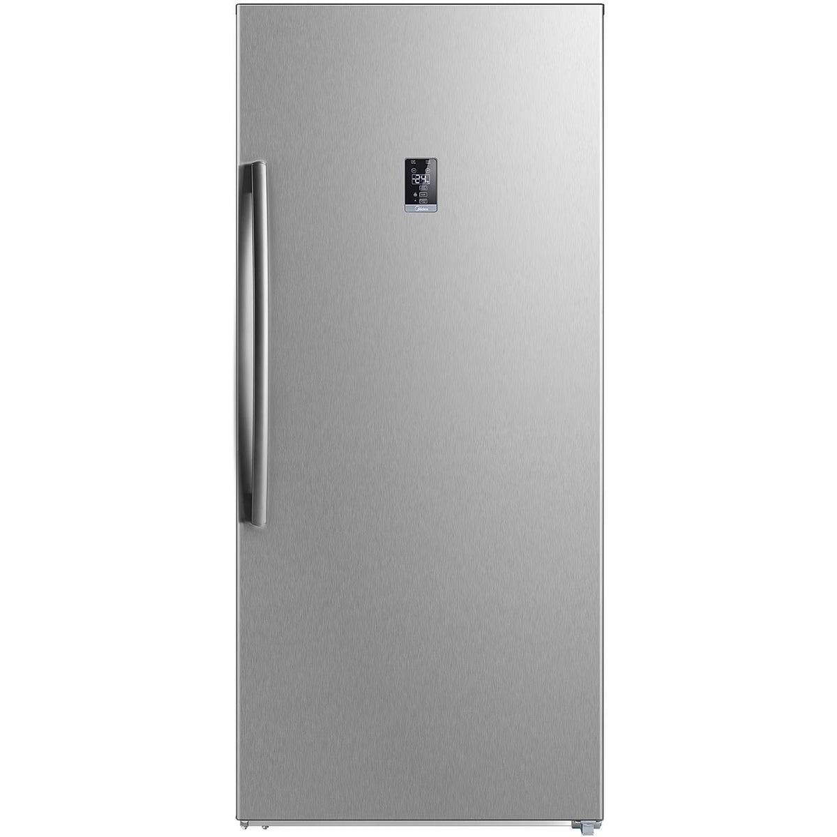 Midea 17.0 cu ft Upright Freezer, Stainless Steel