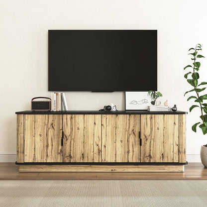 TV Stand, Modern Entertainment Center for TVs Up to 75 inch
