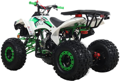 X-Pro Brand New 125cc Gas ATV, Automatic Transmission w/Reverse Electric Start Big 19"/18" Tires