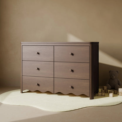 Storkcraft Casablanca 6 Drawer Nursery Dresser, Sage