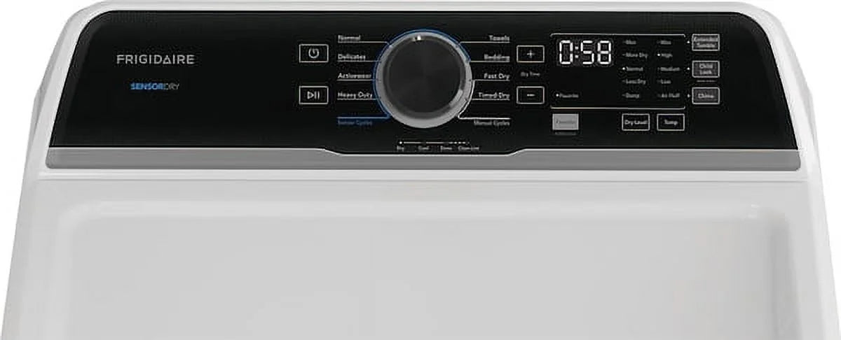 Frigidaire 7 Cu. Ft. Electric Dryer, White