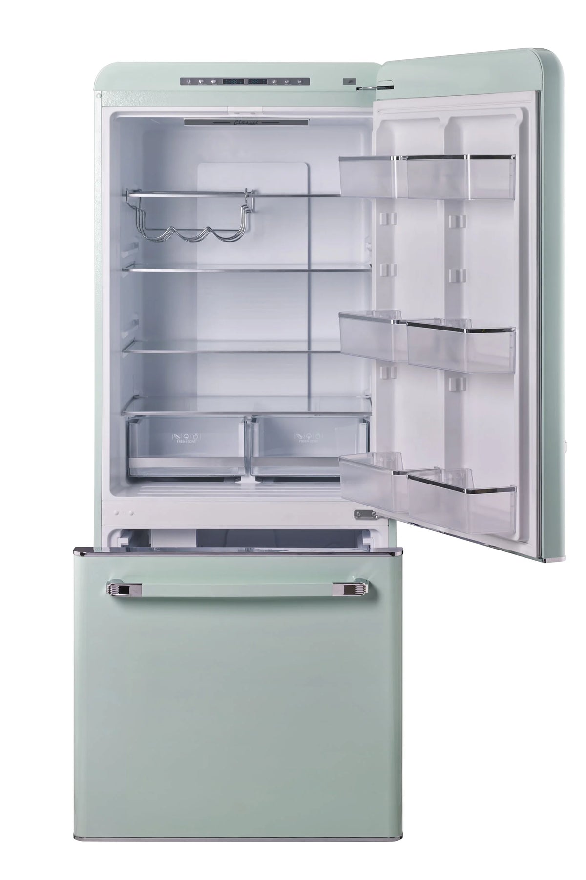 Unique Appliances Ugp-510L Ac Classic Retro 30" Wide 17.7 Cu. Ft. Energy Star Certified