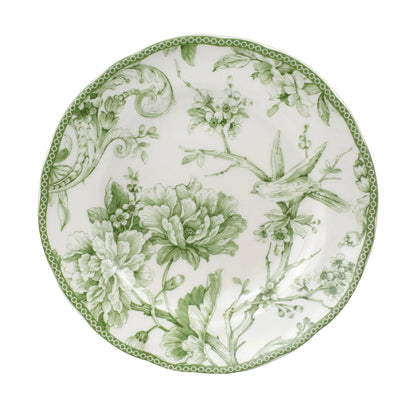 222 Fifth Adelaide Round 16-Piece Porcelain Dinnerware Set, Black Toile