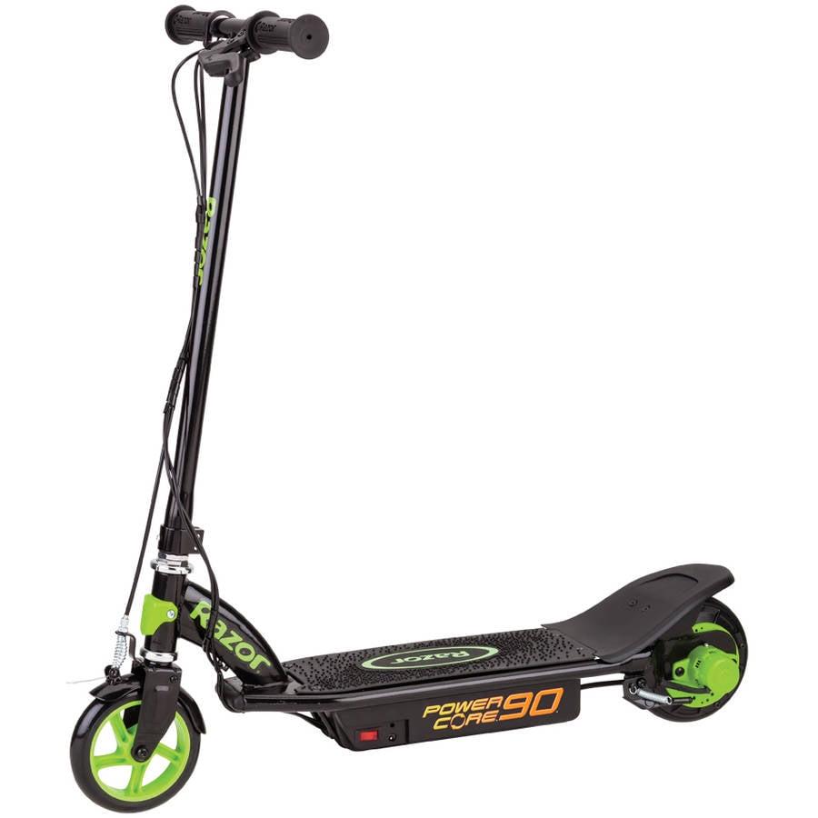 Razor Power Core E90 Green Electric Kids Toy Scooter. Certified Refurbished. Age 8+