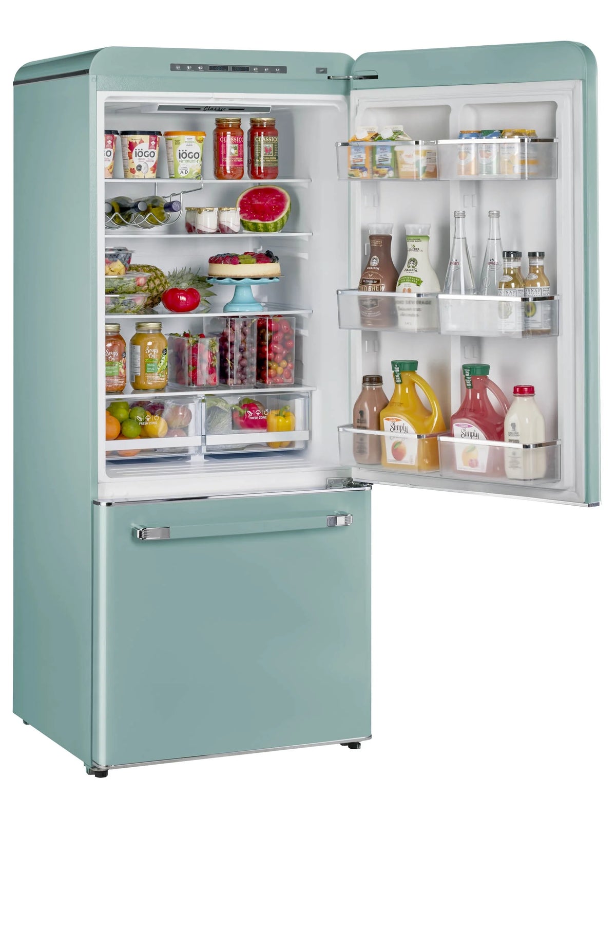 Unique Appliances Ugp-510L Ac Classic Retro 30" Wide 17.7 Cu. Ft. Energy Star Certified