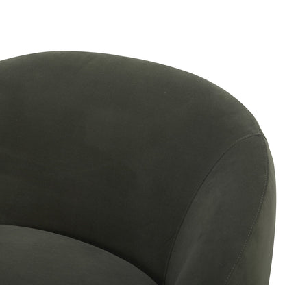 Better Homes & Gardens Mira Swivel Accent Chair, Cream Shearling