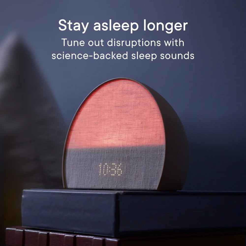 Hatch Restore 2 Sunrise Alarm Clock, Sound Machine, Smart Light (Putty) �?Your Bedside Sleep Guide, White Noise, Custom Sleep Routines, Dimmable Clock, Deep Sleep, Gentle Alarm, Wake Up Rested