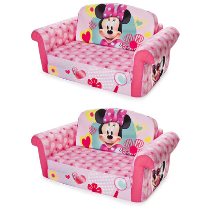 Marshmallow Furniture 2 Pack 2-in-1 Flip Open Foam Sofa Bed, Toy Story 4