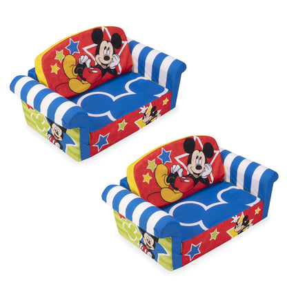Marshmallow Furniture 2 Pack 2-in-1 Flip Open Foam Sofa Bed, Toy Story 4
