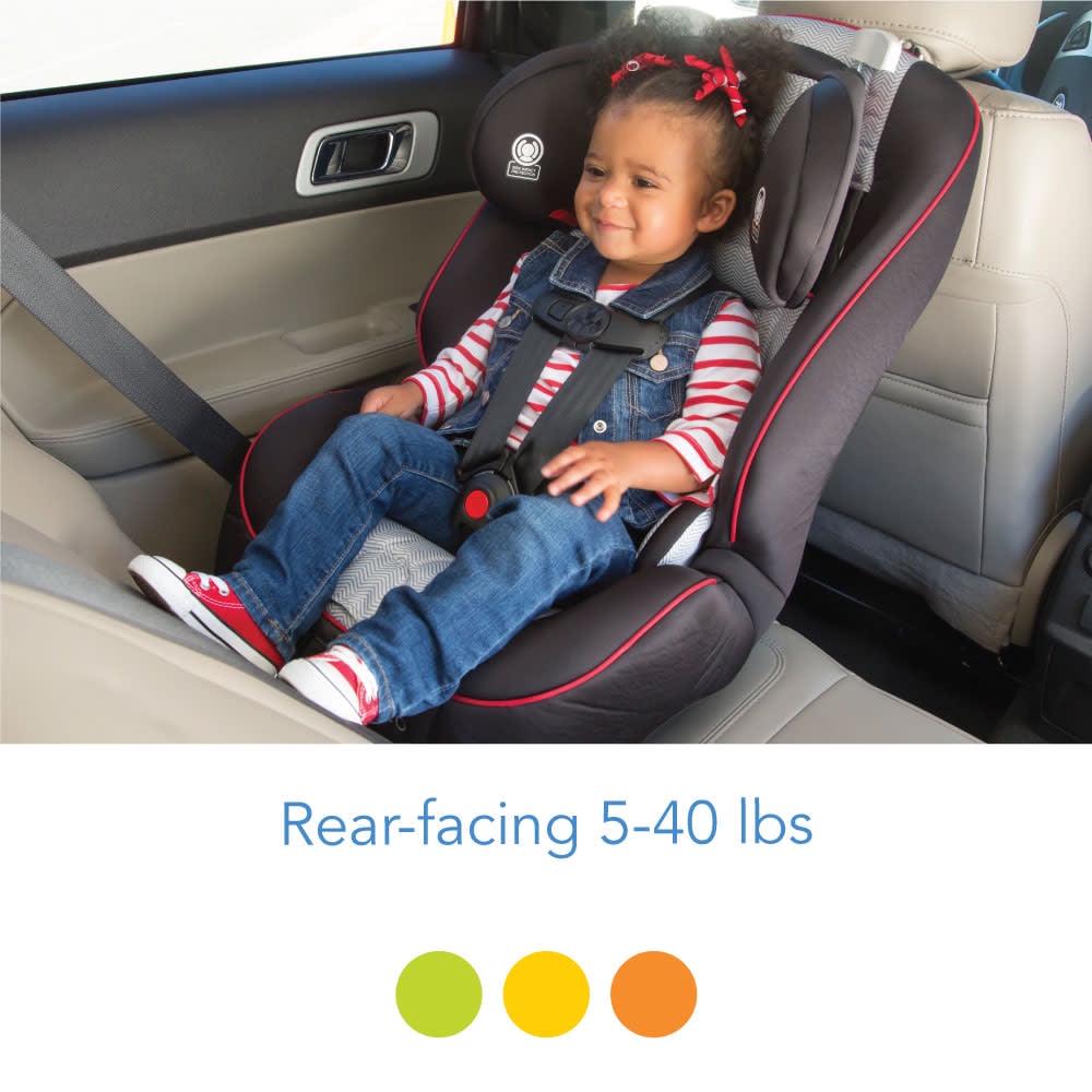 Cosco Kids Easy Elite All-in-One Convertible Car Seat. Spring Petals