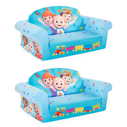 Marshmallow Furniture 2 Pack 2-in-1 Flip Open Foam Sofa Bed, Toy Story 4