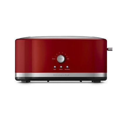 KitchenAid 4-Slice Toaster, Empire Red with High Lift Lever, 7 Shade Settings