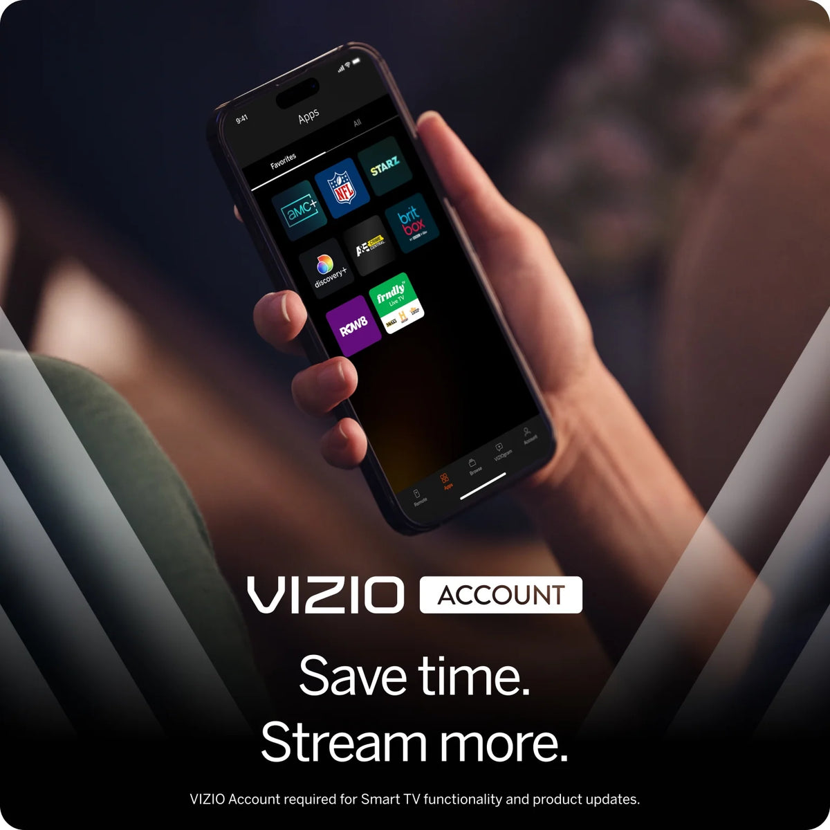 VIZIO 50" Class 4K UHD LED HDR Smart TV (V4K50M-08)