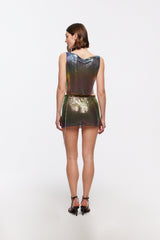 DELIA Petrol Blouse by Retail Agenda