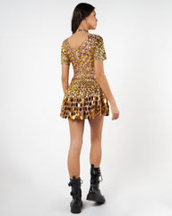NALA Gold Midi Dress by Retail Agenda