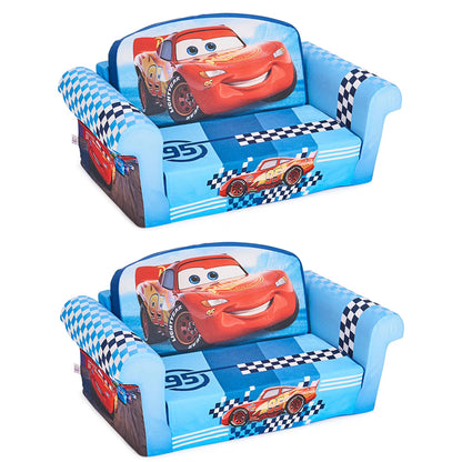 Marshmallow Furniture 2 Pack 2-in-1 Flip Open Foam Sofa Bed, Toy Story 4