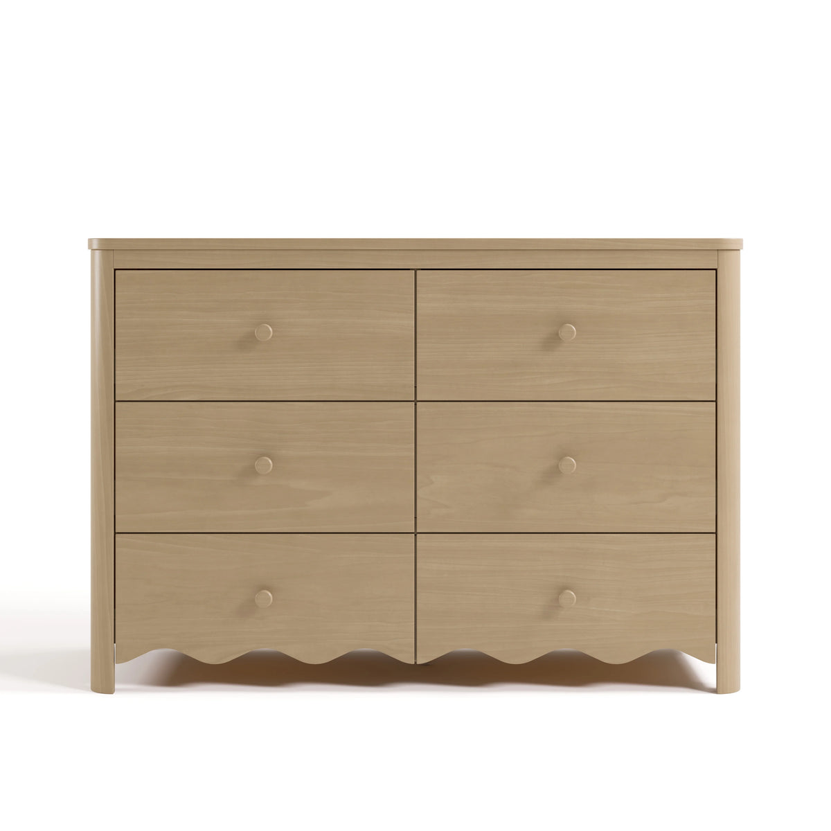 Storkcraft Casablanca 6 Drawer Nursery Dresser, Sage