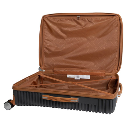 it luggage Replicating 21.5" Hardside Expandable Carry-on Spinner Luggage, Gray