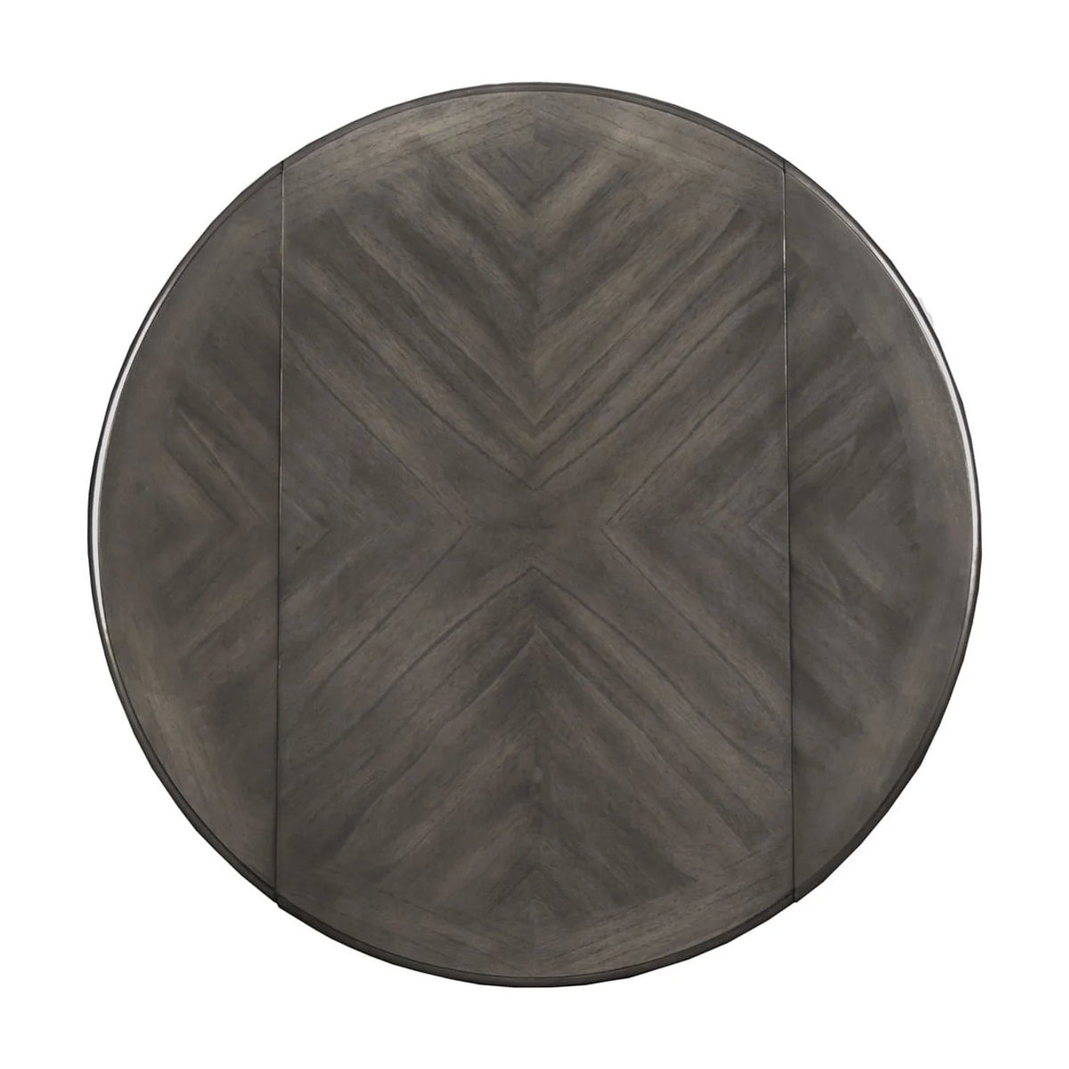 New Classic Gia 3 Piece Contemporary Rubberwood Dining Table Set, Gray