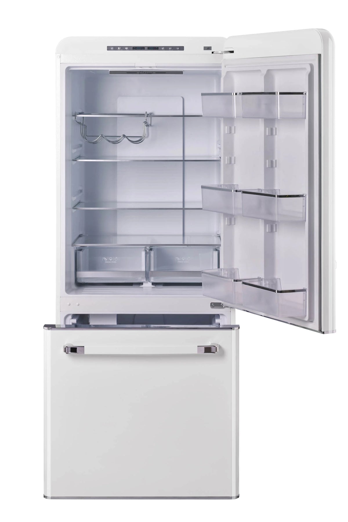 Unique Appliances Ugp-510L Ac Classic Retro 30" Wide 17.7 Cu. Ft. Energy Star Certified