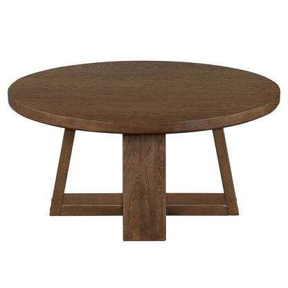 Better Homes & Gardens Ezra Coffee Table, Walnut finish