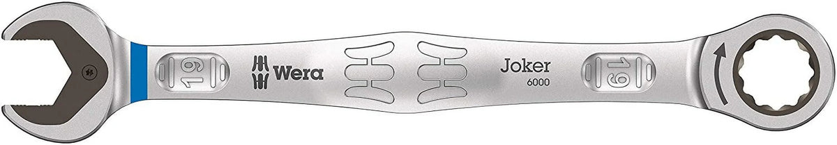 Wera Combo Wrench St,Steel,Chrome,Standard 05020022001