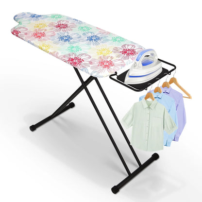KDJ HOME Slieton Extra Large Ironing Board with Hang Rail, 20-Inch Wide