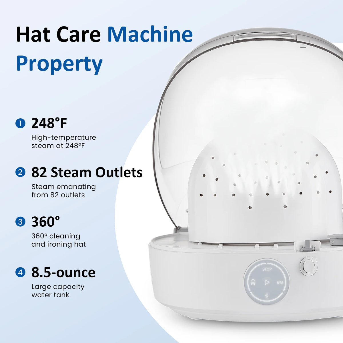 Sunvivi Hat Care Machine for Iron and Dry