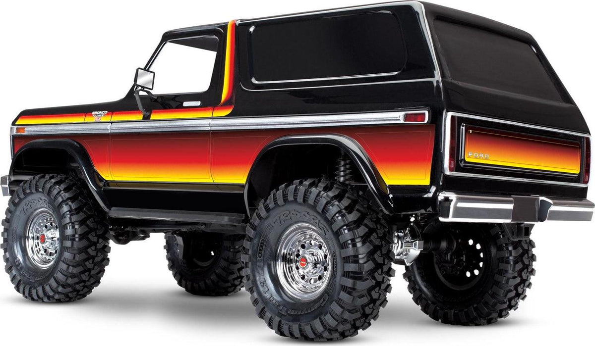Traxxas 82046-4-SUN Bronco Ranger XLT TRX-4 1/10 Scale and Trail Crawler Truck