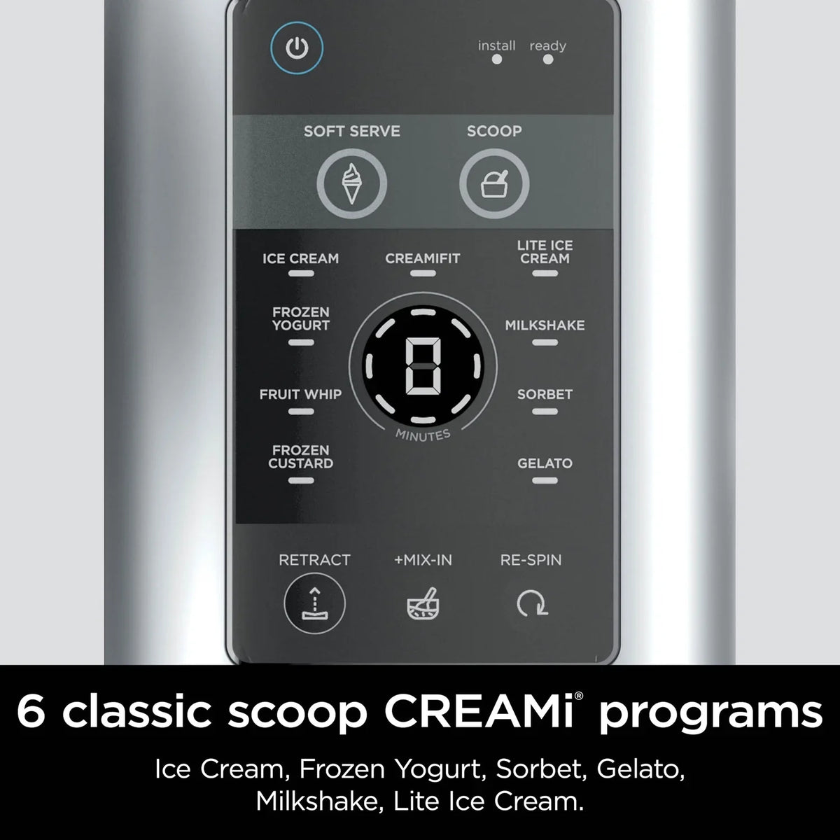 Restored Ninja CREAMi Swirl 13-in-1 Soft Serve Ice Cream Machine - Factory (Refurbished)