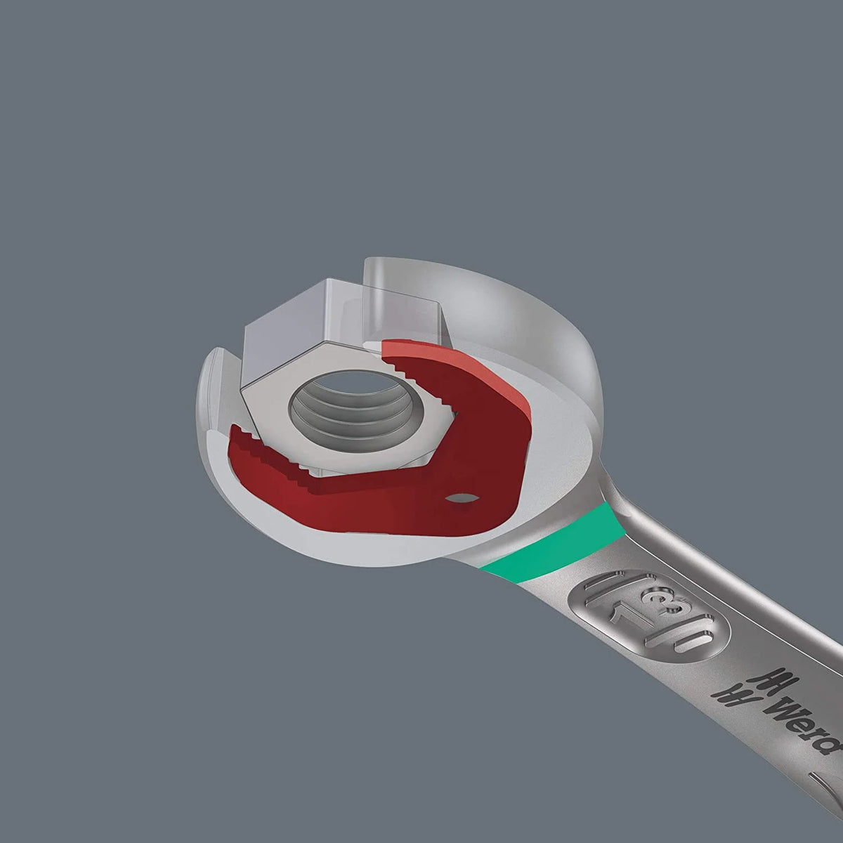 Wera Combo Wrench St,Steel,Chrome,Standard 05020022001